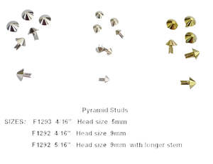 Pyramid Bifurcated Stud (100/PK)