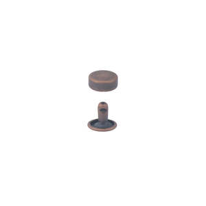 Flat Domed Rivets, 100/PK
