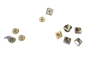 Square Stud (Rivet-on at back)