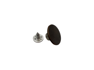 Buttons 1: Tack Button Dark Copper (17mm)