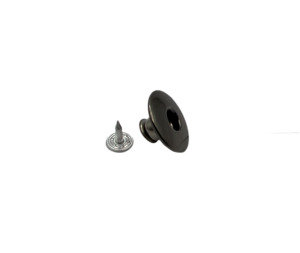 Tack Button With Centre Hole