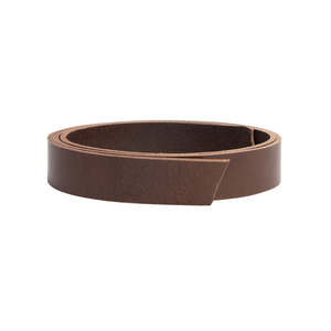 MakerAid® Hand Glazed Italian Belt Strips, 3.6mm~4.0mm (9/10oz), 127cm (50")