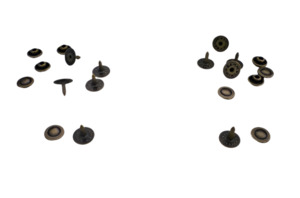 Fasteners: Tack & Burr Antique Brass (100Pcs/Pk)