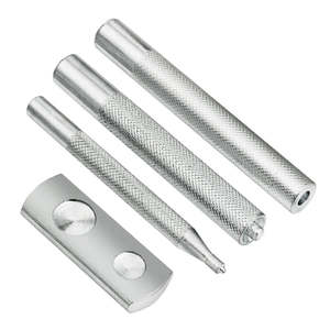 Fasteners: Basic Snap Setter & Anvil 4 Pcs Set