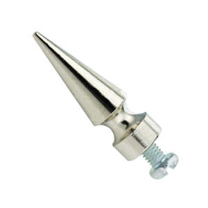 Rivets: Solid Brass Spike Screw Rivet,(10PK)
