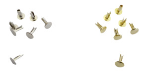 Rivets: N09 Bifurcated Rivet (100Pcs/Pk)