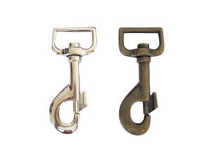 Hooks: Square Eye Swivel Snap (25mm)