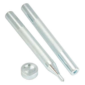 Single Cap Glove Snap Setter & Anvil 3 Pcs Sets
