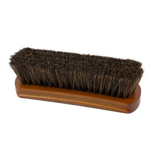Leather Care Adhesives Dyes: Large Horsehair Cleaning Brush