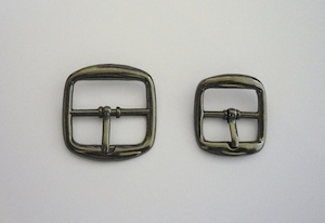 B43 Full Buckle, Black Nickel finish