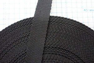 Halter/Harness Weight Black Webbing