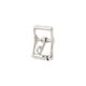 Lock Strap Center Bar Buckle, 19MM (3/4")