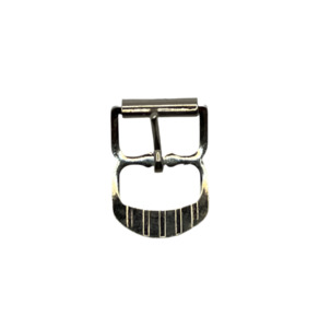 Small Roller Buckle Single Prong Nickel