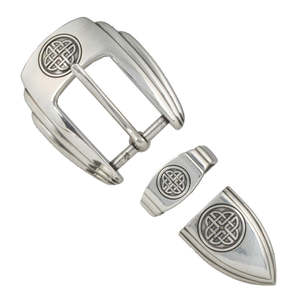 Buckle Sets: Celtic 3 Pcs Buckle Sets, 25mm