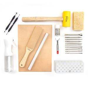 Leather Carving Starter 21 Pcs Set