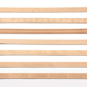 Embossed Belt Blanks, 3.6MM~4.0MM (9/10OZ), 38MM (1-1/2")
