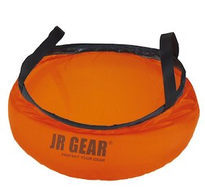Hygiene: JR Gear Foldable Washing Basin, 10 Ltr, Orange