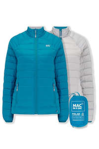 Womens Jackets: Mac In A Sac - Ladies Polar Reversable Down Jacket
