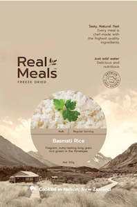 Freeze Dried Meals: Real Meals Basmati Rice