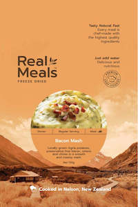 Freeze Dried Meals: Real Meals Bacon Mash