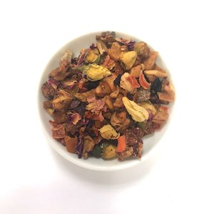 Pomeroys Coffee Tea: Pomeroys Otago Summer Fruits Decaffeinated Tea, 100g