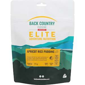 Essential Food: Back Country Cuisine Elite High Cal Apricot Rice Pudding Regular