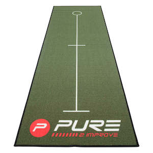 Fitness: Pure 2 Improve - Golf Putting Mat 80cm x 2.7M