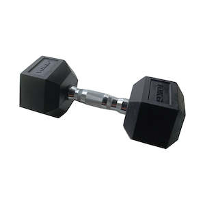 Strength Gear: York Hexagonal Rubber Dumbbell