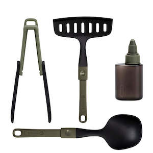 On Sale: Muns Foldable 4pce Silicone Tool Set