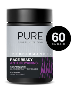 PURE Performance + Race Ready Anthocyanins - 60 Capsules