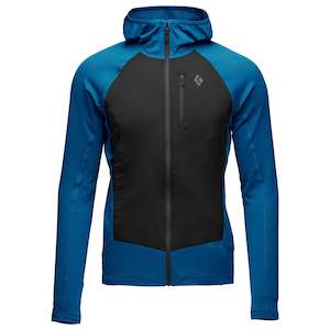 Mens Jackets: Black Diamond Men's Coefficient LT Hybrid Hoody