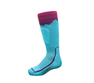 Point6 Merino Kids Mountain Magic Light OTC Ski/Snowboard Socks