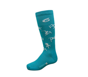 Point6: Point6 Merino Kids Rad Ultra Light OTC Ski/Snowboard Socks