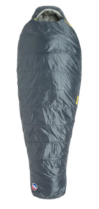 Sleeping: Big Agnes Anthracite 30 -1c Synthetic Fill Sleeping Bag