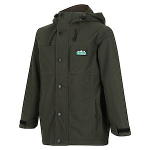 Ridgeline: Ridgeline Kids Spray Rain Jacket Forest