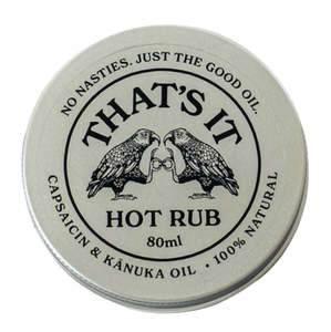 That's It Hot Rub 80ml