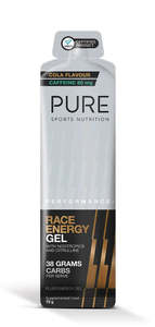 Health Supplements: Pure Performance + Race Energy Gels
