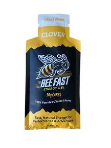 Sports Supplements: Bee Fast Energy Sports Fuel - Clover + 100mg Caffeine 40g