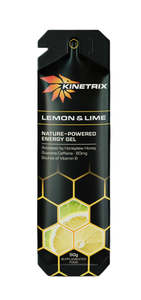Kinetrix Energy Gel - Lemon & Lime 50g