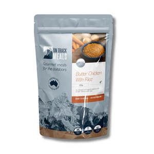 Freeze Dried Meals: On Track Meals - Butter Chicken with Rice