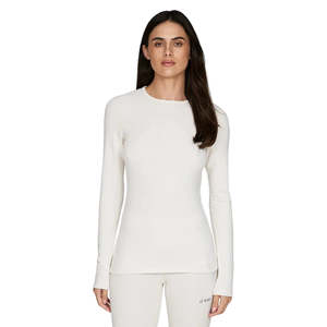 Womens Jackets: Le Bent Womens Heavyweight Grid Fleece Crew