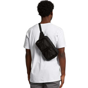 Bags: Recycled Double Waist Bag