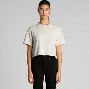 Clothing: Women's Heavy Faded Crop Tee