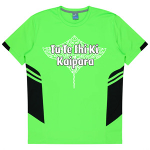Tu Te Ihi Ki Kaipara: Lightweight Polyester Tee - Tu Te Ihi Ki Kaipara