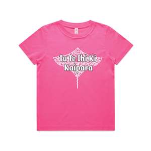 Kids Tees - Tu Te Ihi Ki Kaipara - Pink