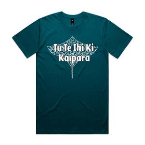 Tu Te Ihi Ki Kaipara: Adults Tees - Tu Te Ihi Ki Kaipara - Atlantic Green