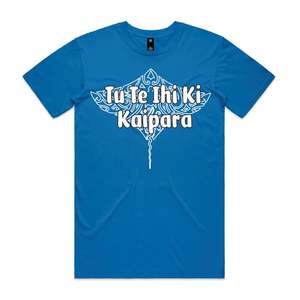 Adults Tees - Tu Te Ihi Ki Kaipara Adults - Blue