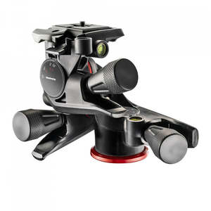 Tripod Heads: Manfrotto XPRO Geared Three-Way Pan/Tilt Tripod Head