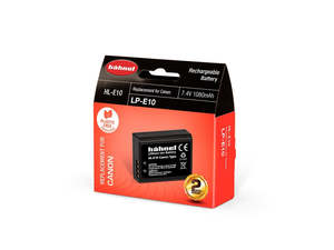 Batteries Power: Hahnel HL-E10 Canon Compatible Battery LP-E10 Single Pack