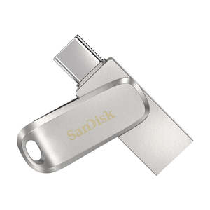 Data Storage: SanDisk Ultra Dual Drive Luxe USB Type-C Flash Drive